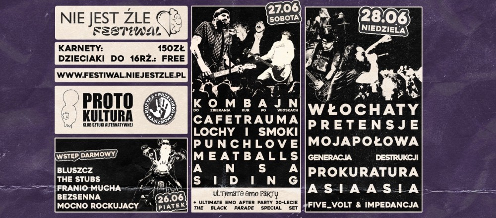 MUZYKA PRZECIWKO RASIZMOWI: NIE JEST ŹLE FESTIWAL