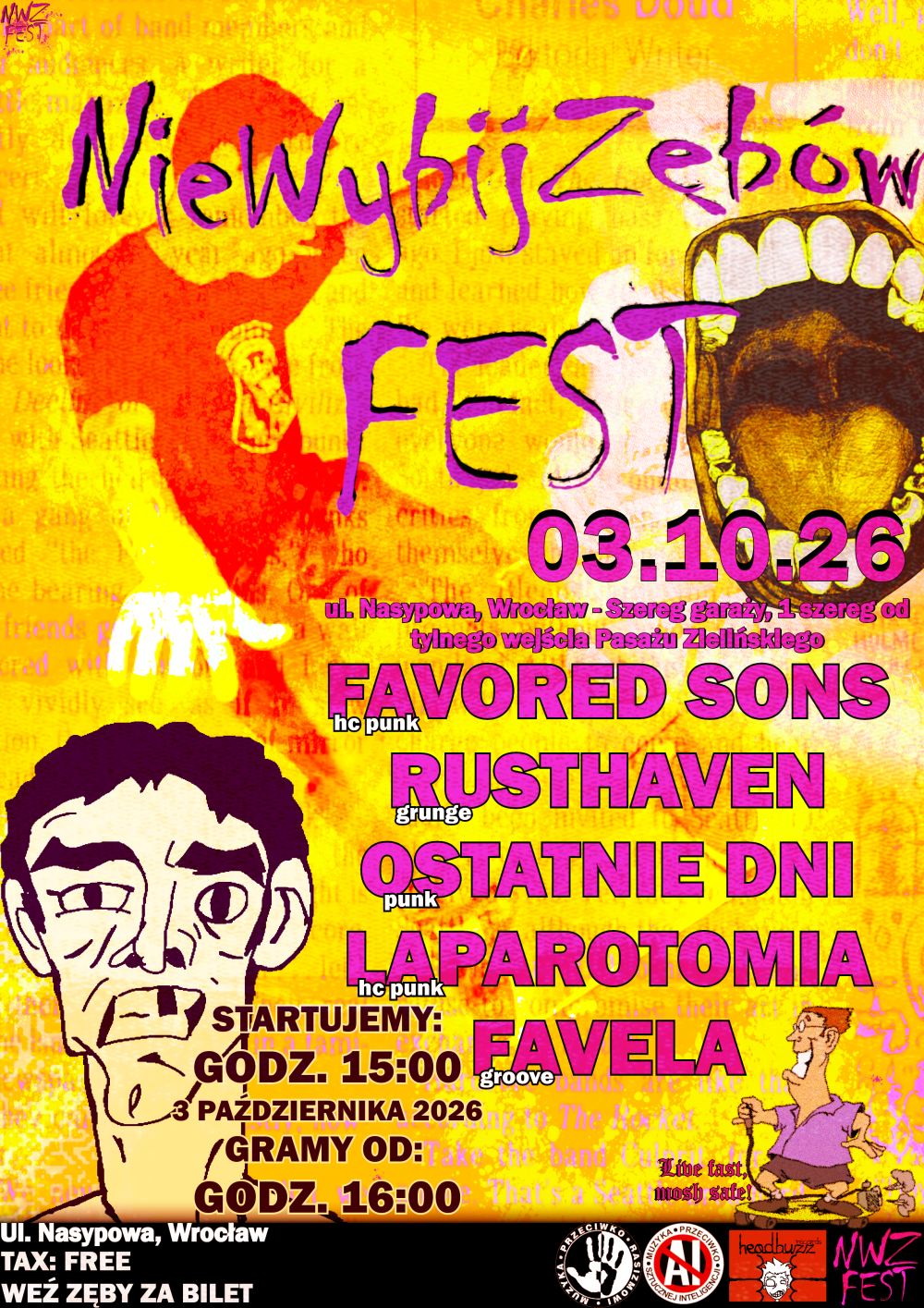 MUZYKA PRZECIWKO RASIZMOWI: NIE WYBIJ ZĘBÓW FEST