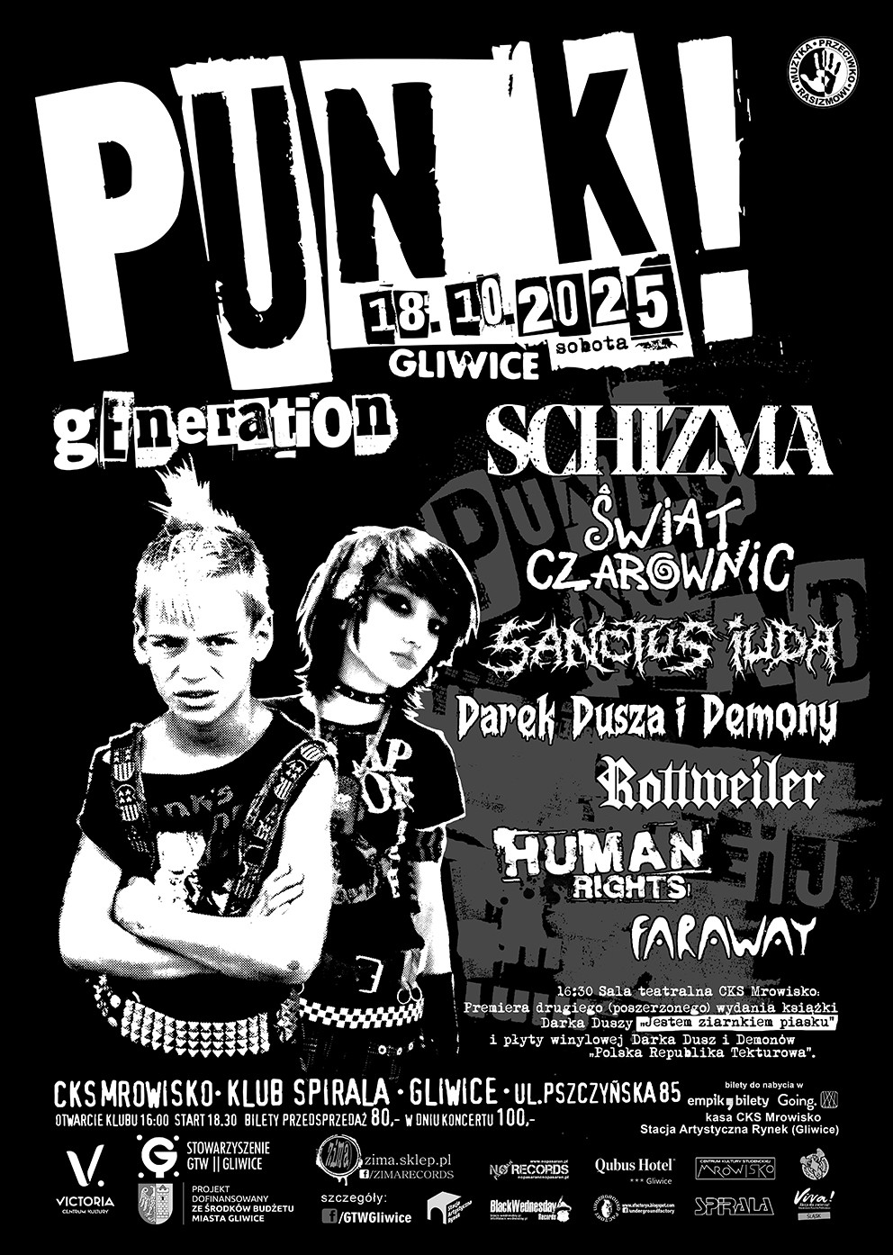 MUZYKA PRZECIWKO RASIZMOWI: PUNK GENERATION 2025