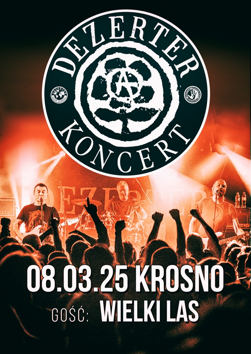 MUZYKA PRZECIWKO RASIZMOWI: DEZERTER W KROŚNIE 