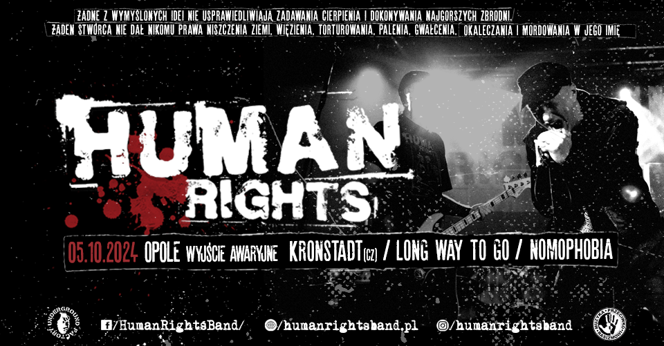 MUZYKA PRZECIWKO RASIZMOWI: KONCERT HUMAN RIGHTS W OPOLU 