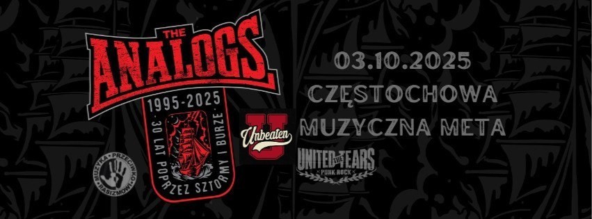 MUZYKA PRZECIWKO RASIZMOWI: THE ANALOGS W CZĘSTOCHOWIE