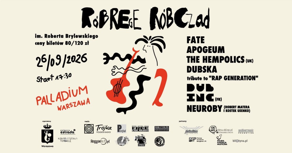 MUZYKA PRZECIWKO RASIZMOWI: GRAND FESTIVAL RÓBREGE RÓBCZAD 2026