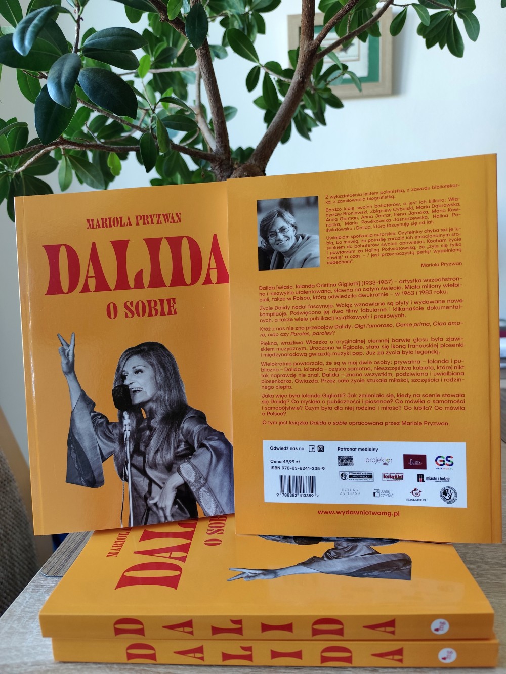 PATRONAT STOWARZYSZENIA „NIGDY WIĘCEJ”: MARIOLA PRYZWAN „DALIDA O SOBIE”