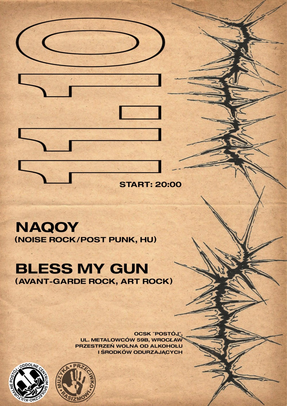 MUZYKA PRZECIWKO RASIZMOWI: NAQOY I BLESS MY GUN