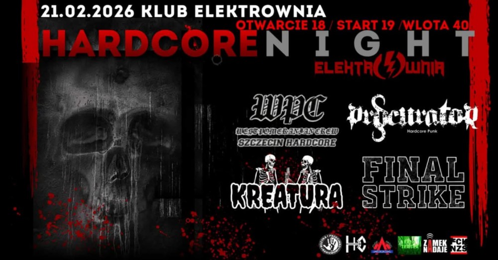 MUZYKA PRZECIWKO RASIZMOWI: HARDCORE NIGHT W ŻAGANIU