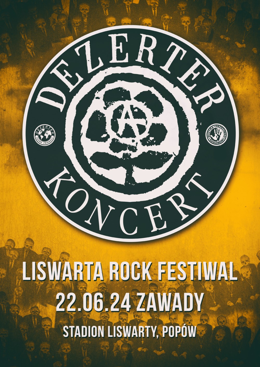 MUZYKA PRZECIWKO RASIZMOWI: KONCERT DEZERTERA NA FESTIWALU LISWARTAROCK