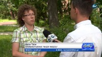 Anna Tatar o rasistowskiej dewastacji i „odnowieniu” muralu na Targówku, 31.05.2016.