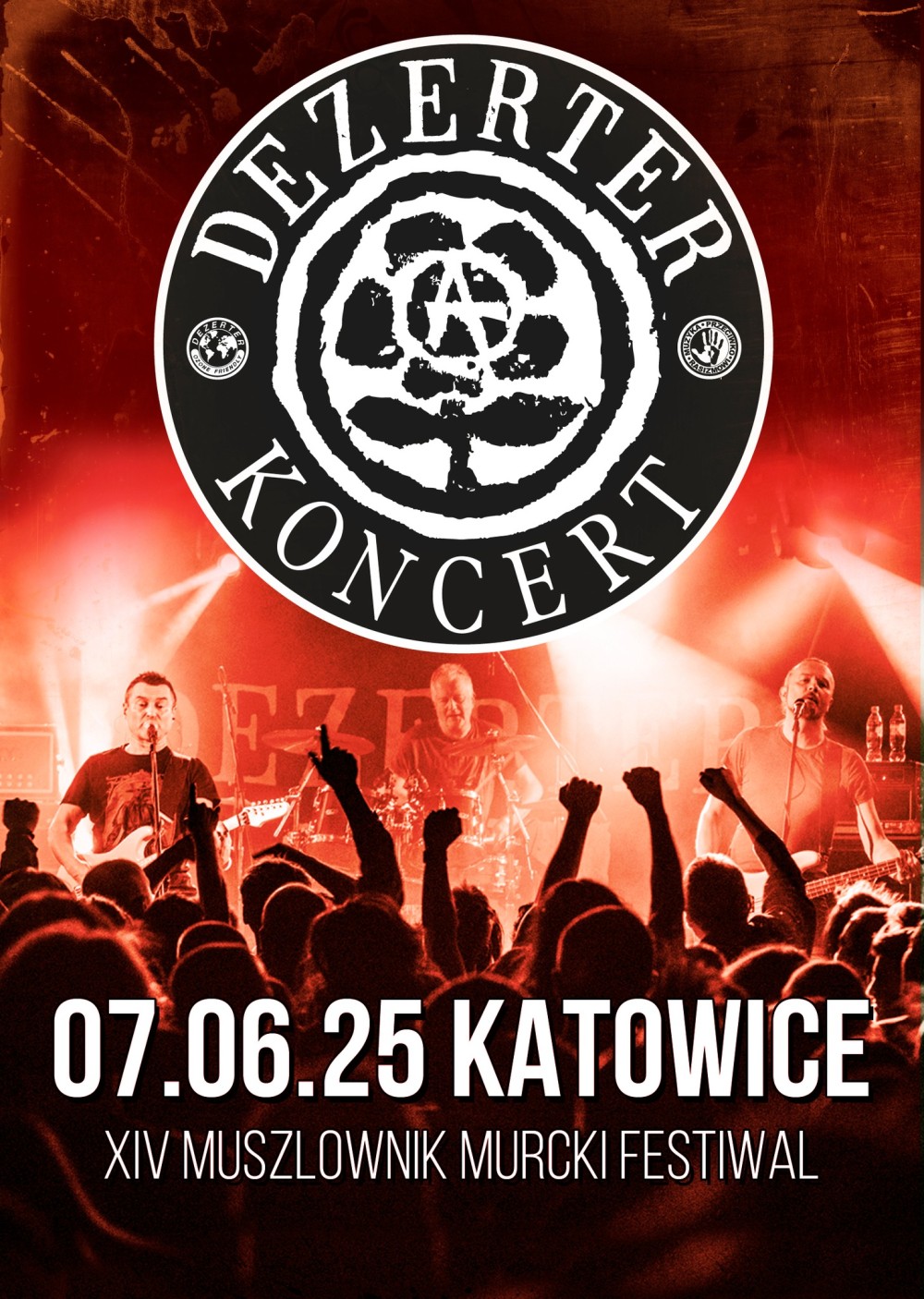 MUZYKA PRZECIWKO RASIZMOWI: KONCERT DEZERTERA W KATOWICACH