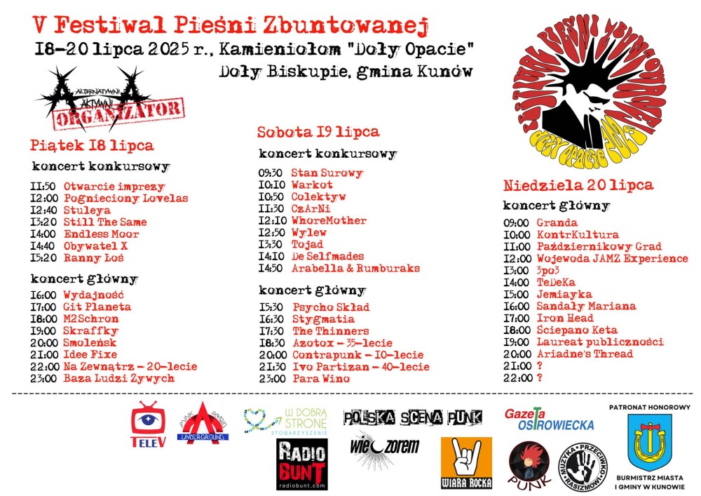 MUZYKA PRZECIWKO RASIZMOWI: FESTIWAL PIEŚNI ZBUNTOWANEJ