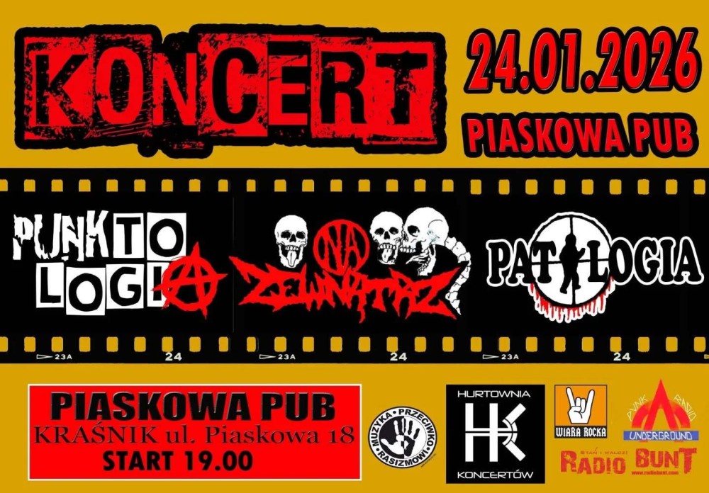MUZYKA PRZECIWKO RASIMOWI: PUNK GIG W KRAŚNIKU