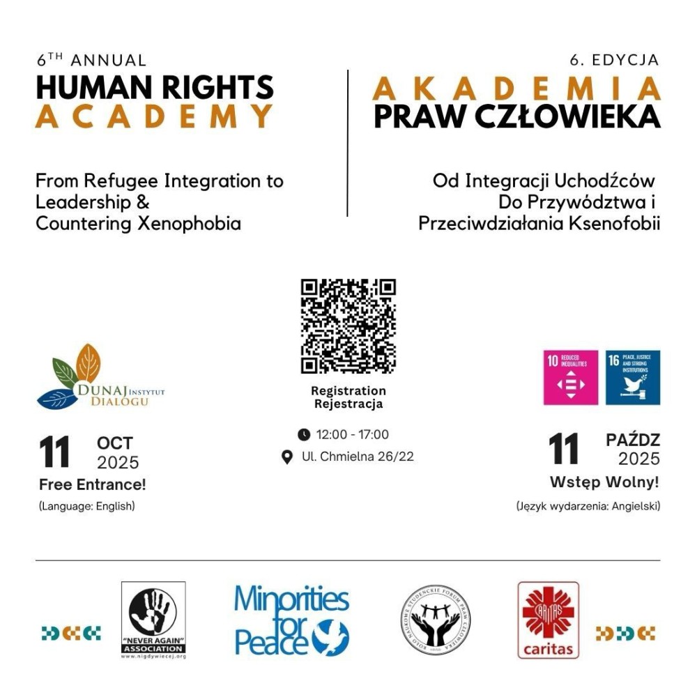 HUMAN RIGHTS ACADEMY: ‘FROM REFUGEE INTEGRATION TO LEADERSHIP & COUNTERING XENOPHOBIA’