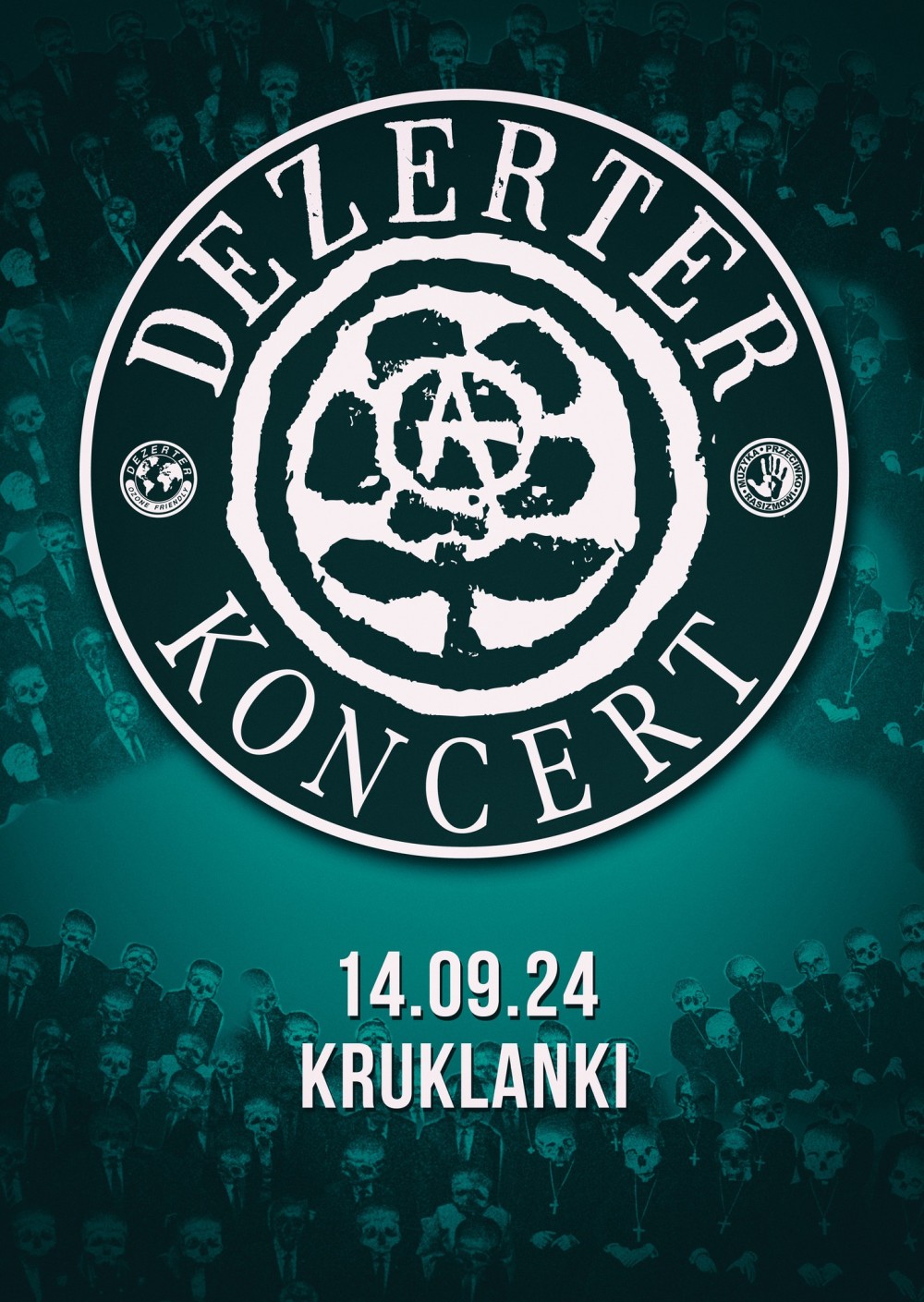 MUZYKA PRZECIWKO RASIZMOWI: KONCERT DEZERTERA W KRUKLANKACH