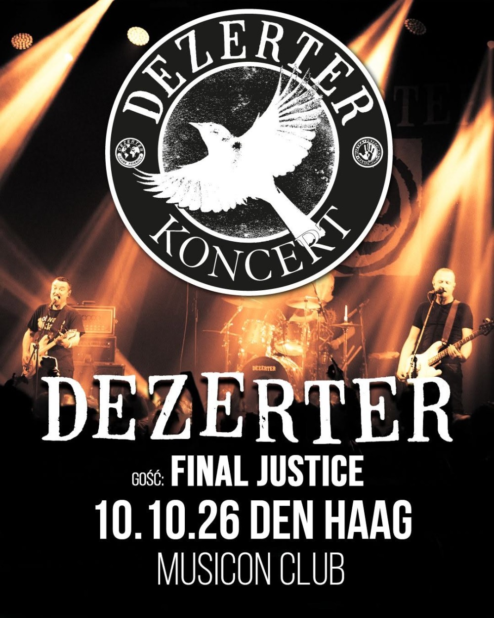 MUZYKA PRZECIWKO RASIZMOWI: KONCERT DEZERTERA W HOLANDII