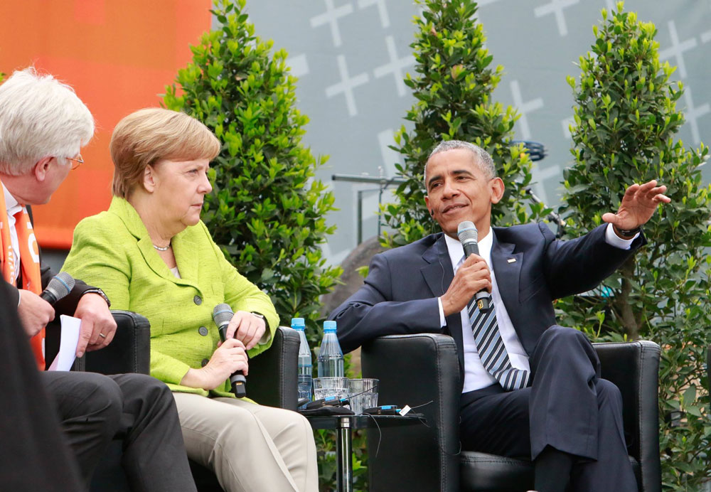 OBAMA, MERKEL AND THE ‘NEVER AGAIN’ ASSOCIATION AT KIRCHENTAG